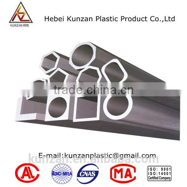 Plastic PVC Extruded Sliding Window Profile photo-3