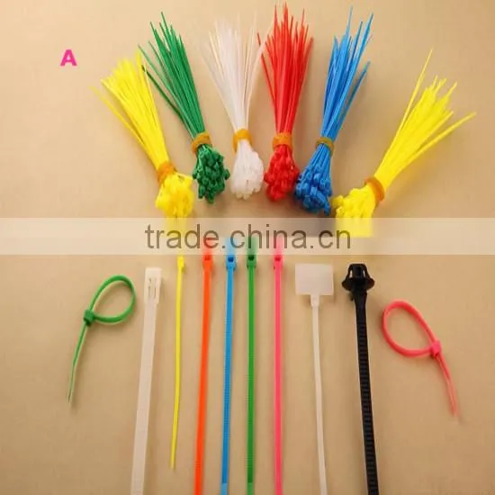 China!! PVC PA PP PETCable Tie Nylon Cable Tie Polyamide Cable Tie