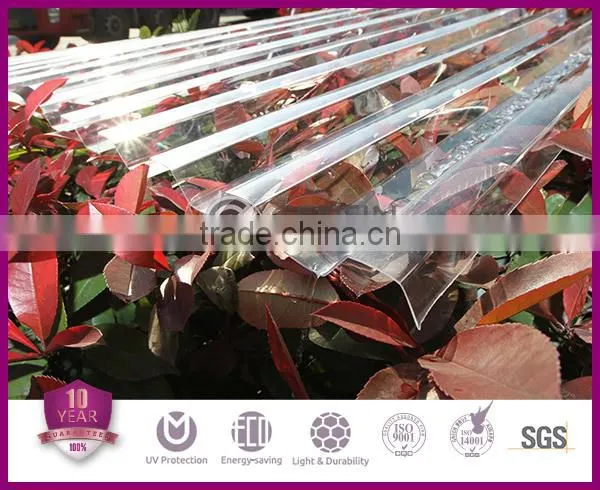 0.8-2.0mm Polycarbonate Corrugated Sheet /pc Roofing Sheet/polycarbonate Waved Sheet photo-2