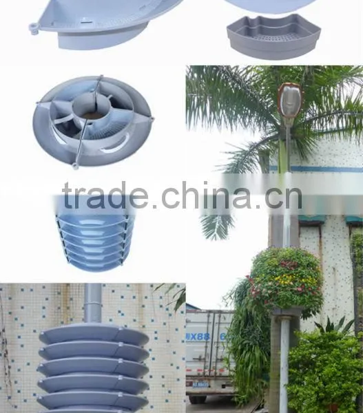 PHE500 Lampposts Flowerpot, Plastic Flowerpot photo-2
