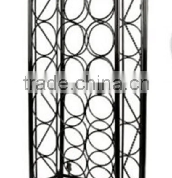 18 High Quality Floor Standing Wine Bottle Display Rack photo-3