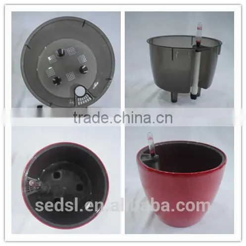 Small Decorative Plastic Plant Pots Indoor, Flower Pots photo-5
