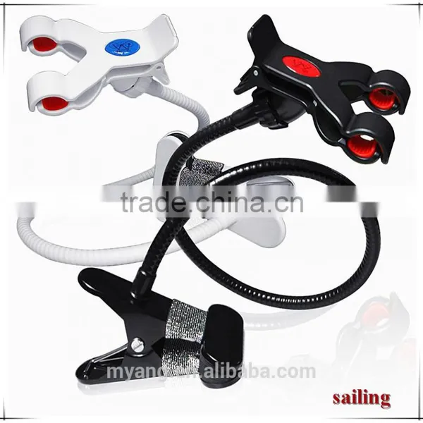 Wholesale 360 Degree Retractable Metal Long Neck ,Hand Free Lazy Bed Holder for Ipad,Tablet Holder Phone Clip for Table photo-5