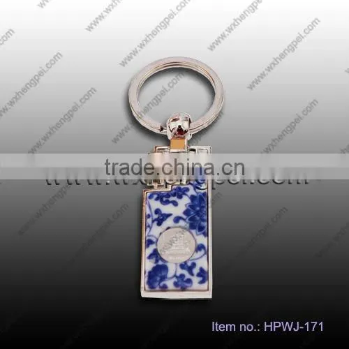 Blue and White Porcelains Key Holder