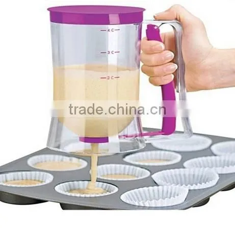 Measurable Pancake Baking Tool Plastic Cup Cake Batter Dispenser photo-3