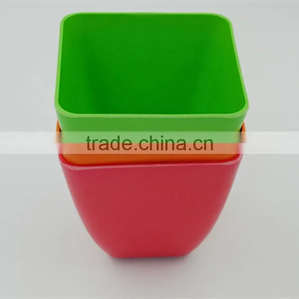 Indoor Bamboo Fiber Plant Flower Pot photo-4