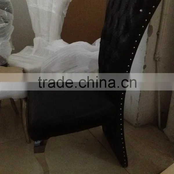 2014 New Professional Metal Dining Chair With pu Upholster or Fabric photo-2