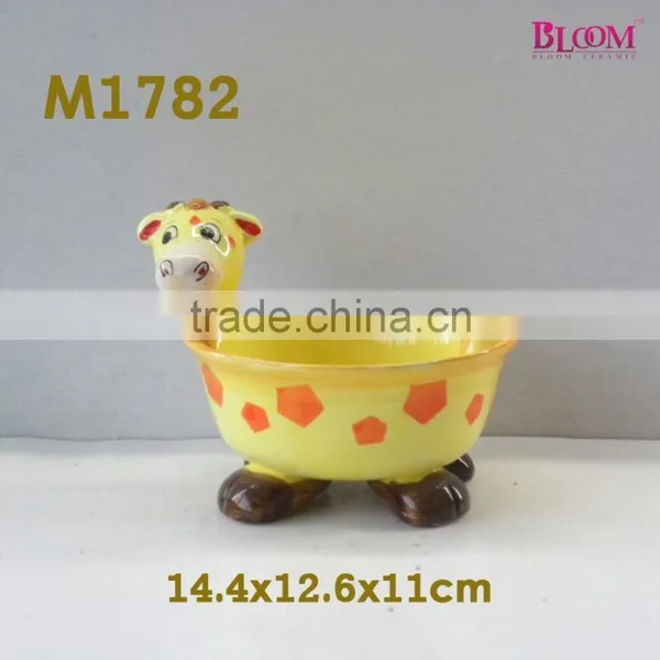 Hot Sale 3D Animal Ceramic Baby Bowl photo-5