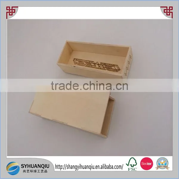 Free Fumigation Plywood Sunglass Box Factory Wholesale photo-2