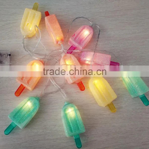 10 LED Popsicle String Lights Ice Pop Light Chain For Home Decoration Party Birthday photo-2