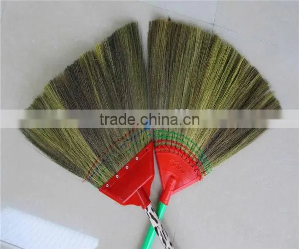 Wooden Handle Grass Broom From Broom Making Supplies photo-5