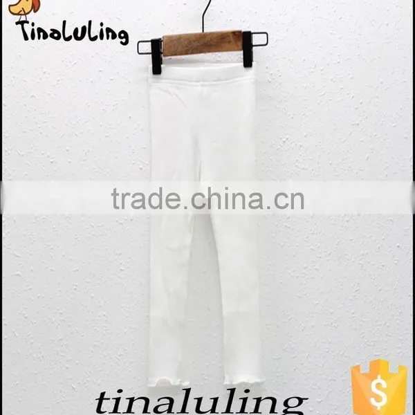 Wholesale Girls Ruffle Pants Children's Skinny Tights and Leggings photo-6