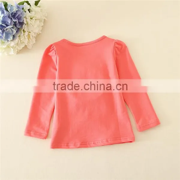 Guangzhou Factory Girls Long Sleeve Undershirt Winter Long Sleeve Undershirt photo-2