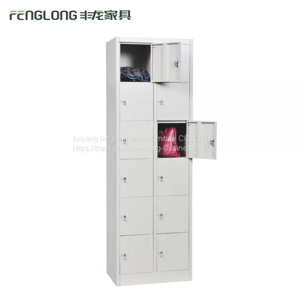Cheap Changing Room 12 Door Stainless Steel Storage Lockers photo-3