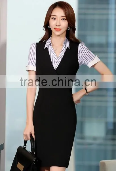 Custom Juqian Fashion Women Bodycon Summer Soft Dress Wear Business Suit Wholesale photo-5