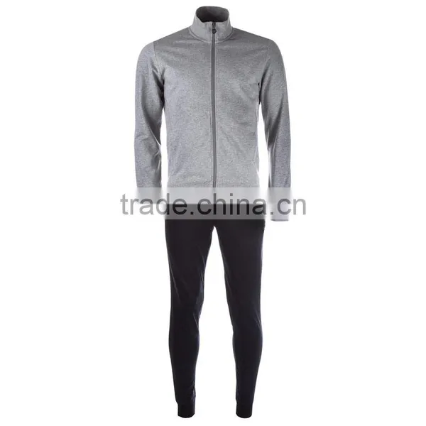 Wholesale Nylon Sport Man New Design Gray White Blue Track Suit photo-4