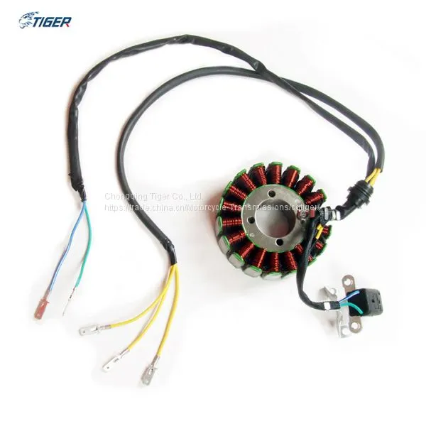 Motorcycle Stator 18 Poles,Magneto Coil Comp,GN Motorcycle Engine Parts photo-3