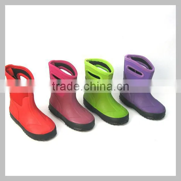 5mm Neoprene Girls' Rain Boots photo-2