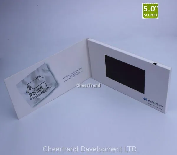4.3 Inch 480X272 TFT LCD Color Monitor With PCB Motherboard for Advertising Video Brochure,video Greeting Card photo-4