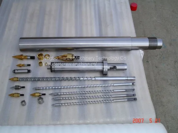 Screw Barrel for Electrical Cable Blow Film Blow Recycle Pelletizing Casting Film Plastic Plate Sheet Plastic Profile photo-5
