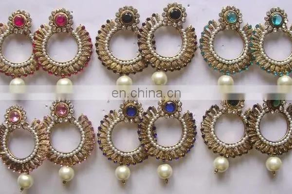 Earrings Manufacturer, Fashion Jewelry Earrings Exporter, Indian Jewelry Earrings Making photo-3