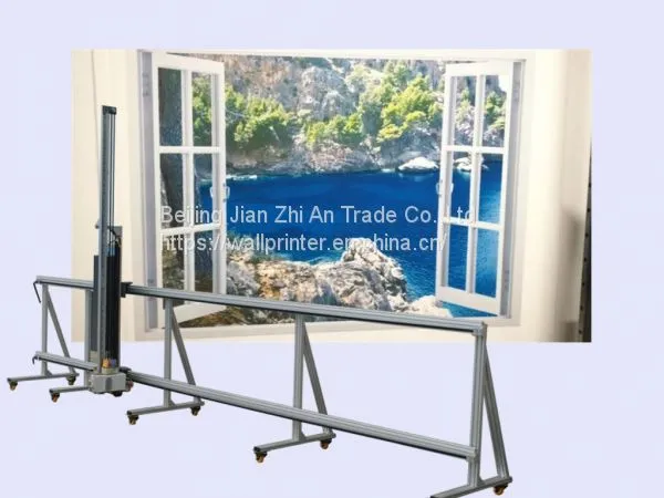 Wall Printer to Print Fresco on Wall Directly and Automatically photo-3
