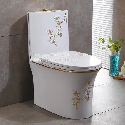 High Quality Sanitary Ware Cheap Price Bathroom wc White Color One Piece Dual Flush Toilet Bowl for Sale photo-5