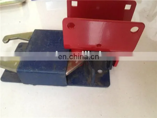Steel Blue Finished Fence Fitting Two Way Lockable Gate Latch photo-3