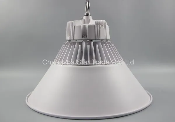 Chinese Supply Led Ceiling Light， 100W Highbay Lamp, Led Highbay Light Exclusive Mold and Patented Fixture photo-2