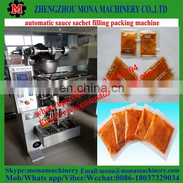 Automatic Pesticide/fruit Sauce/ingredient Oil Sachet Packing Machine photo-3