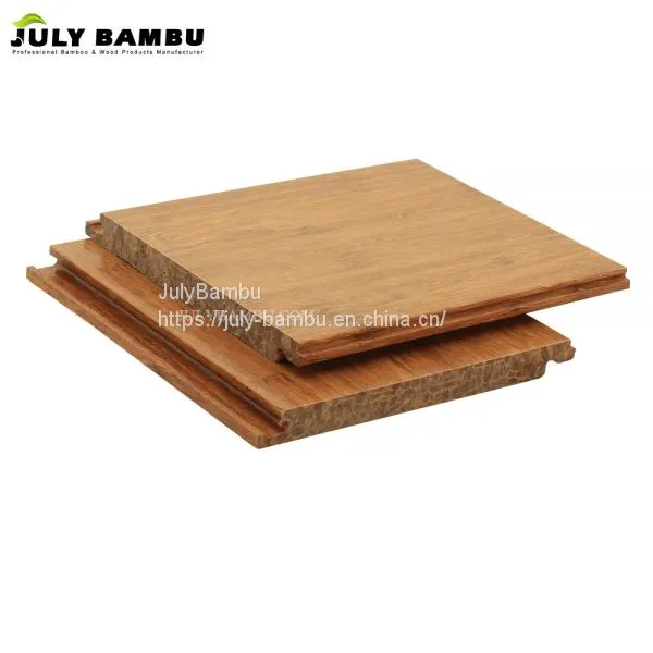 China Supplier Solid 14mm Laminated Bamboo Floors Indoor Used Strand Woven Bamboo Fooring Price photo-3