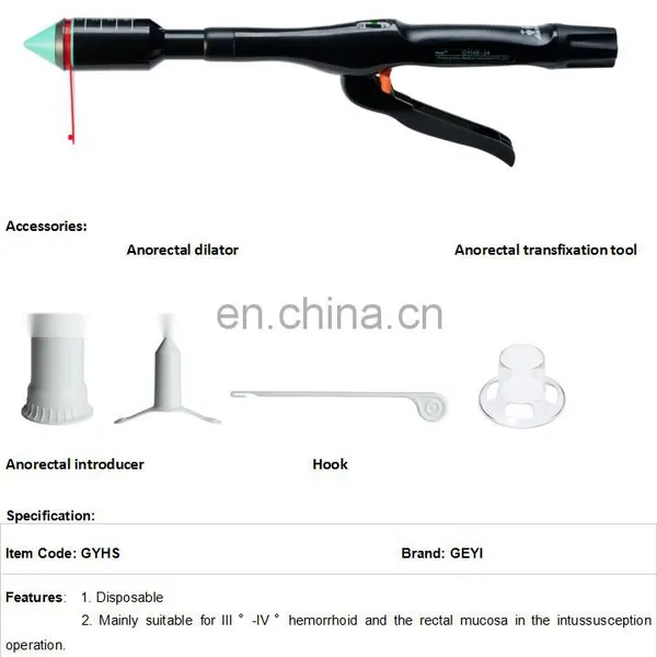 Disposable Hemorrhoid Stapler Hemorrhoid Ligator Medical Instruments photo-4
