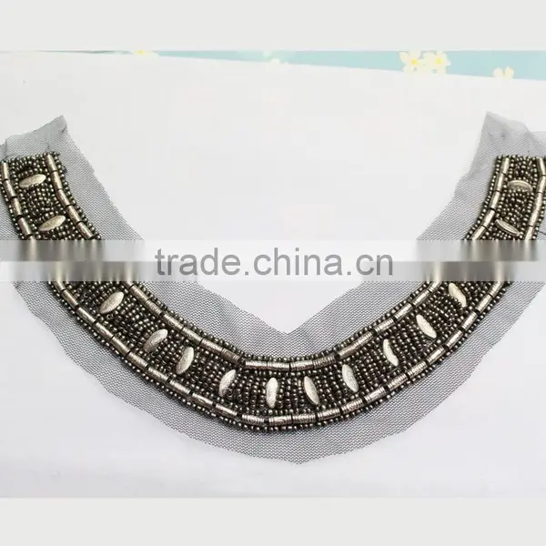 0521L Factory Handmade U Shape Mesh Crystal Fabric Rhinestone, Cheap Crystal Mesh Fabric Rhinestone photo-5