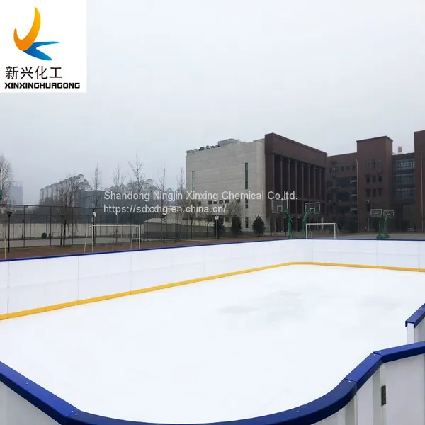 Super Self-lubricating UHMWPE Synthetic Ice Rink / Ice Skating Rink for Sports Entertainment photo-3