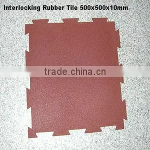 Interlocking Gym Rubber Floor photo-6