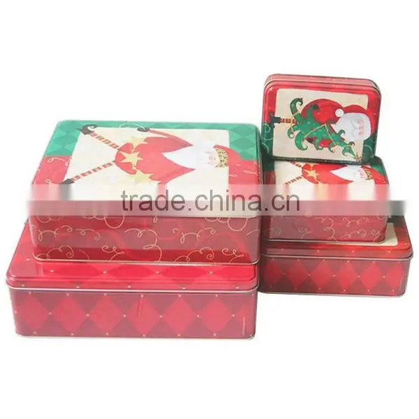 Christmas Gift Tin Box