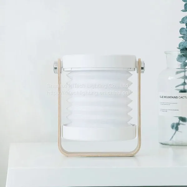 LED Multifunction Camping Travel Lantern Portable Foldable LED Desk Lamp Dimmer Flashlight photo-3