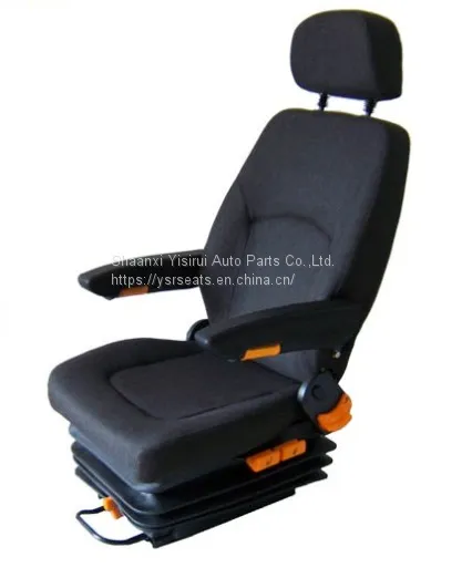 Air Suspension Bus/truck Driver Seat With 3 Point Safety Belts at Factory Sale ISRI6500 Driver Seating photo-2