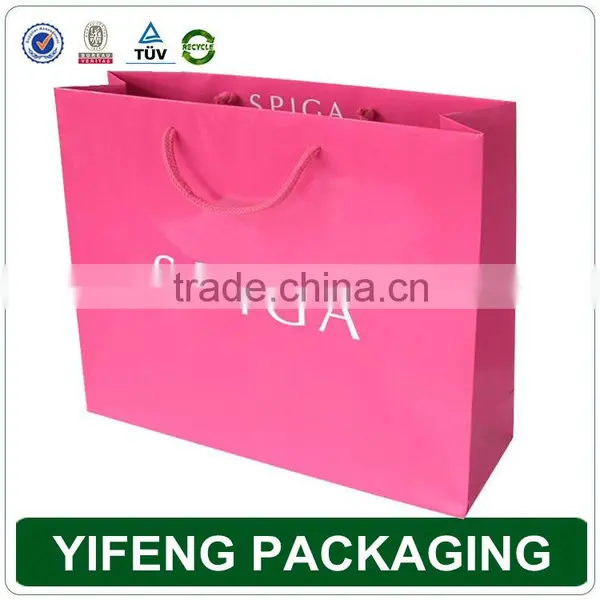Custom Design Printed Shopping Kraft Paper Bag photo-2