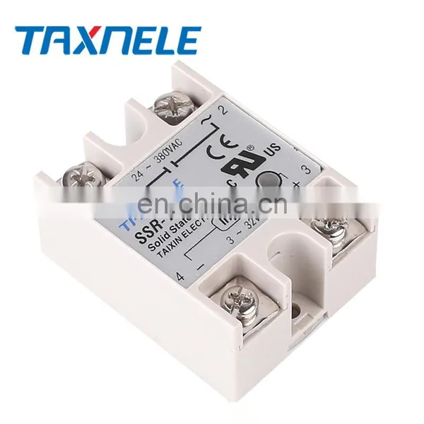 Single Phase Solid State Relay SSR-40DA SSR-25DA SSR-10DA DC To AC 3-32VDC Input 24-380VAC Output Solid State Relay photo-4