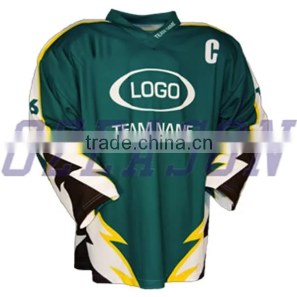 OEM Service Custom Subliamtion Print Size 7xl Hockey Jersey Free Design Ice Hockey photo-5