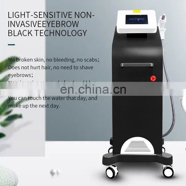 Single Handle Non-invasive Tattoo Removal Laser Machine Q Switch Nd Yag Laser Eyebrow Washing Instrument Pigment Spot Removal photo-2