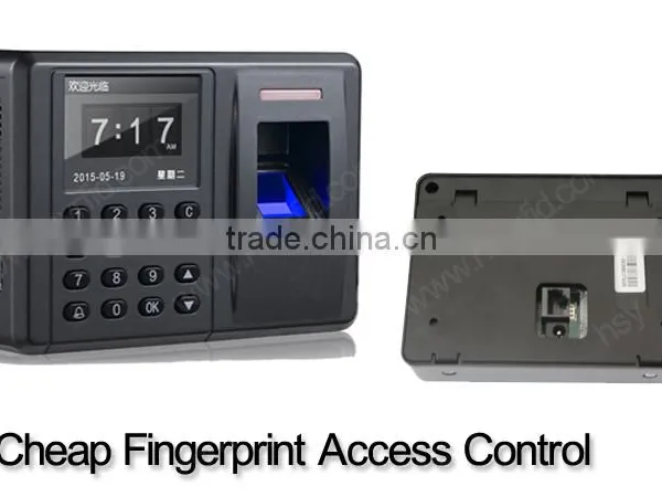 HSY-F802 Fingerprint Access Control Recording of Working Hours Tcp/ip Rfid Card Time and Attendance With Control Door Opening photo-2
