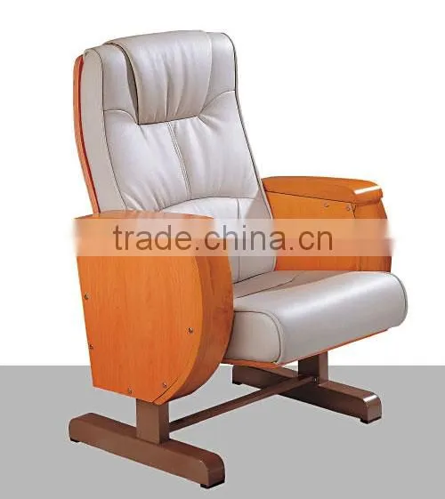 Moveable Steel Leg Foldable Theater Type Auditorium Seat HJ83-E photo-2