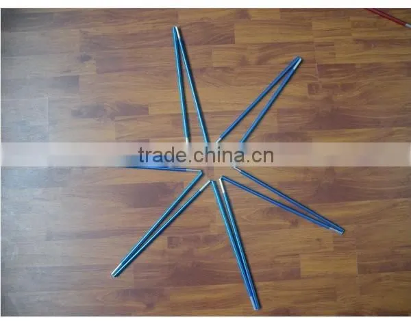 Alloy 7075 7005 7001 Aluminium Seamless Tube Pipe /telescopic Flexible Aluminum Tent Pole Seamless Tube Camping Pole Tent photo-2
