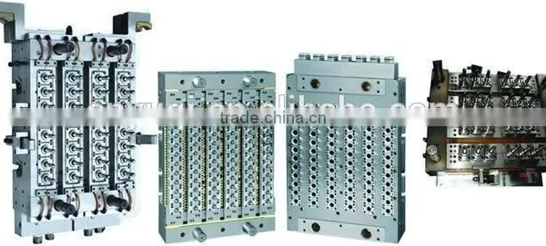 48CAVITY PLASTIC PET PREFORM MOULD WITH VALVE SHUT OFF SYSTEM