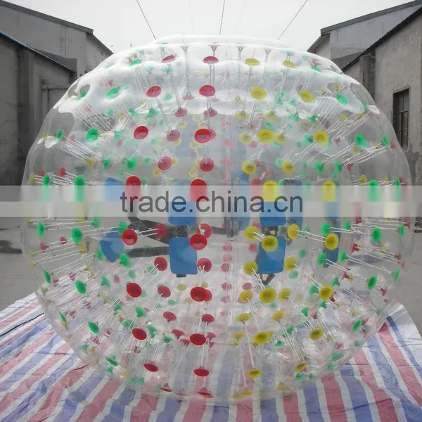 Funny Commercial Interesting Inflatable Blue Land Zorb Ball for Sale photo-6