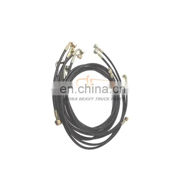 Low Price Professional Made Cnhtc Sitrak C7h/T7h/T5g Cabin Assembly Wg9719820255 Single Side 180 Degree Bend High Pressure Hose photo-2