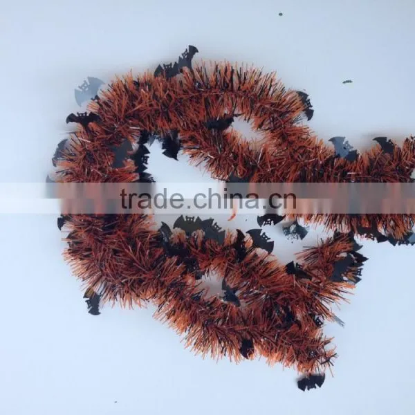 Pumpkin Style Metallic Foil PVC Halloween Tinsel For Decoration photo-4