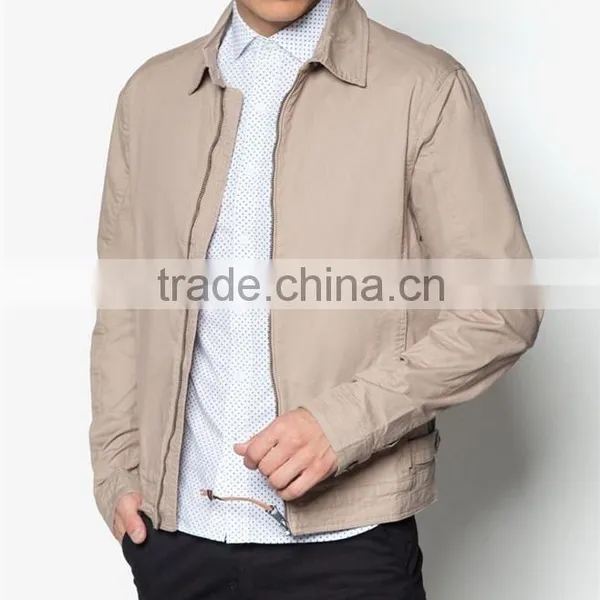 2016 Plain Twill Jackets for Men Washed Soft Style photo-2